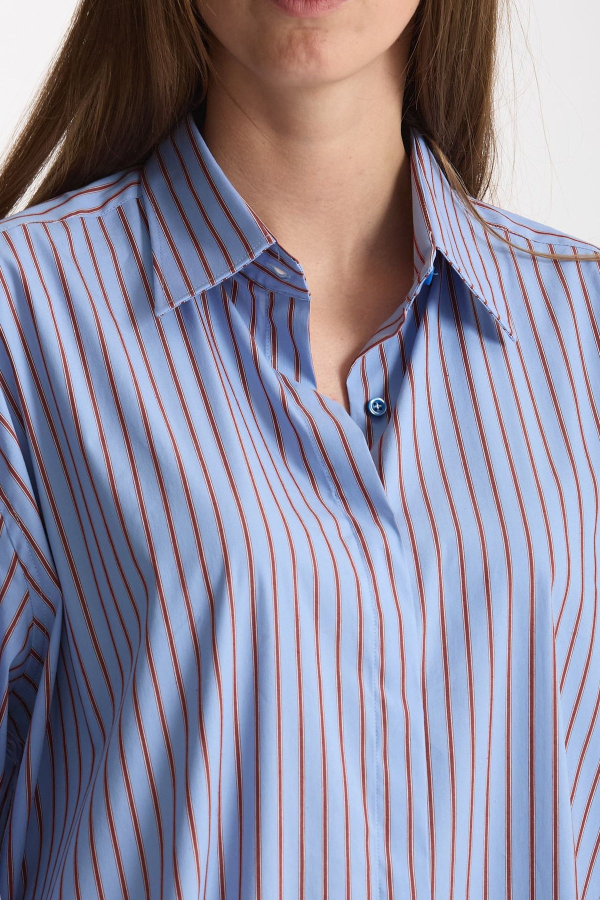Camicia oversize azzurro fantasia women Marsēm - 4