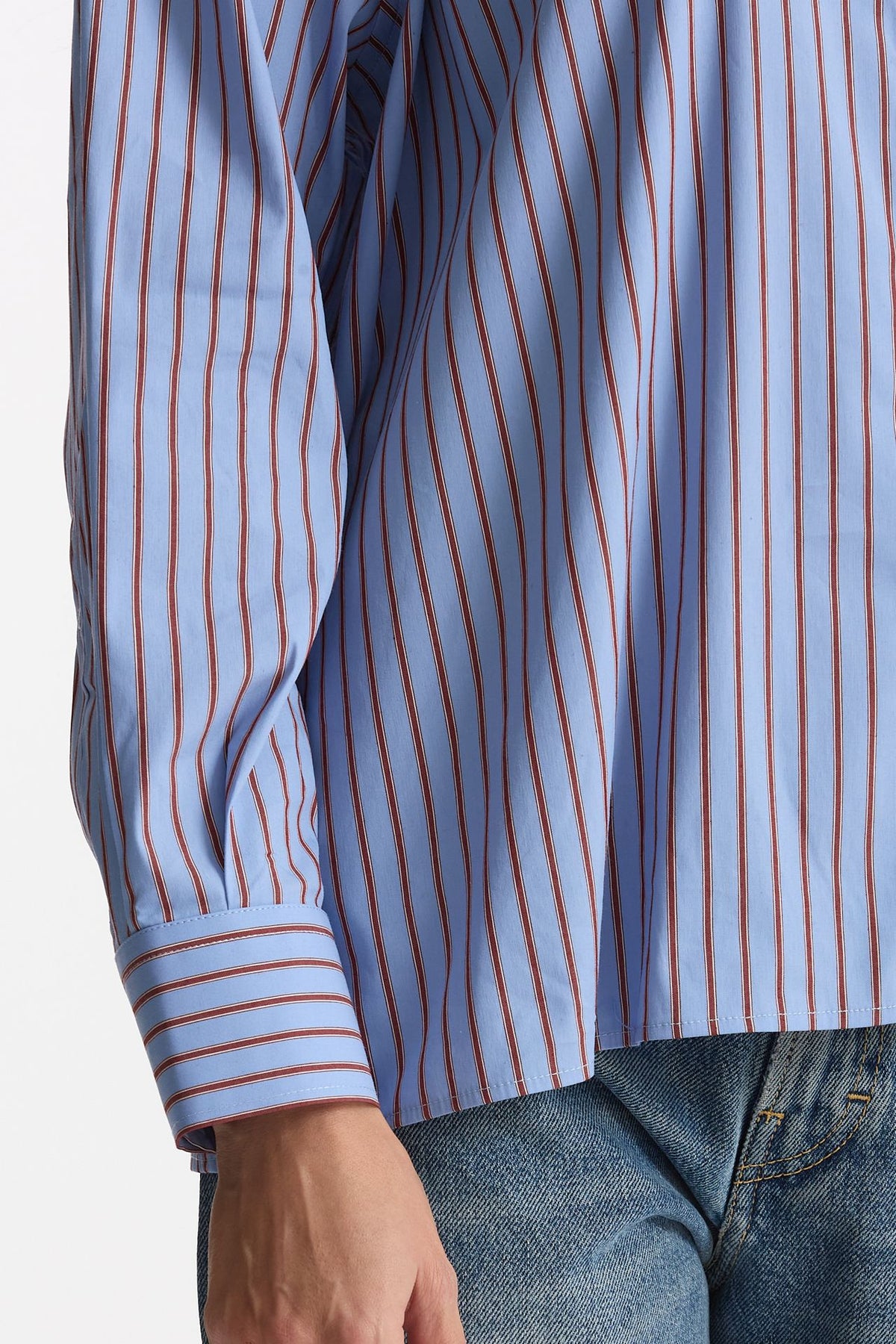 Camicia oversize azzurro fantasia women Marsēm - 5