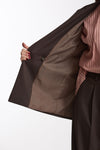 Tailleur giacca doppiopetto marrone women Marsēm - 4