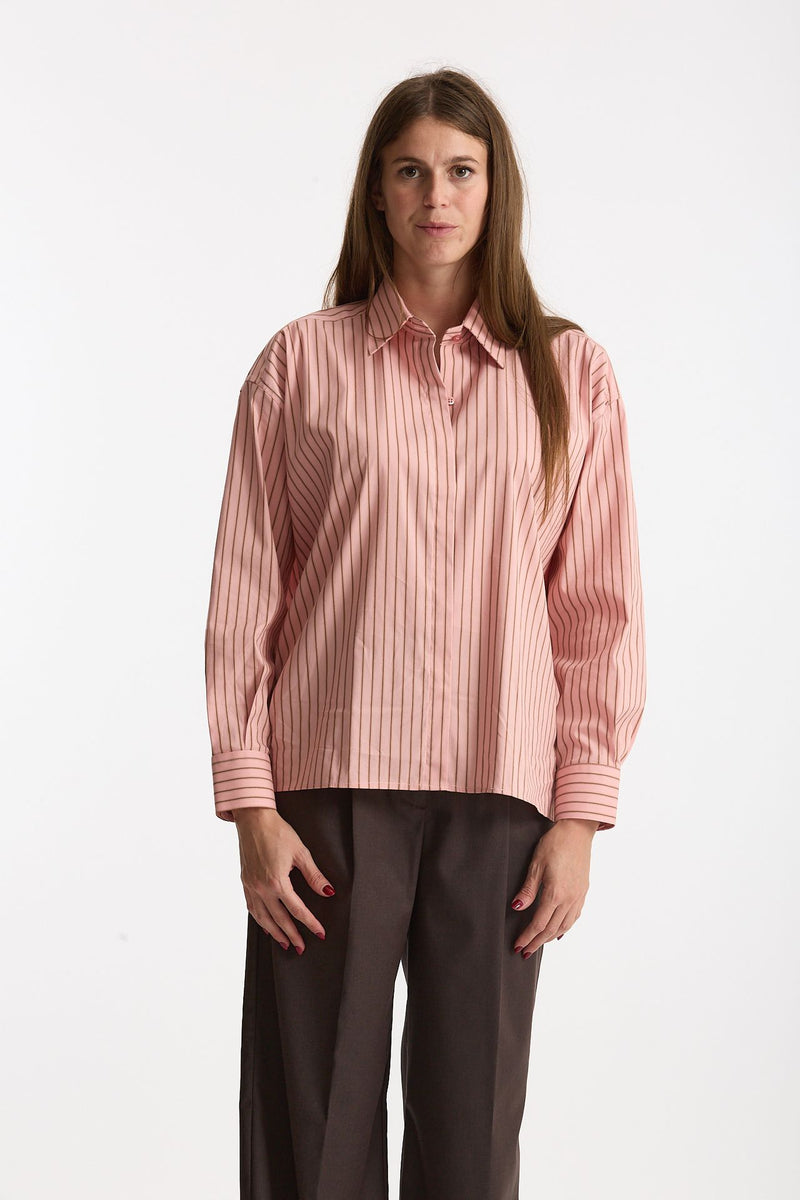 Camicia oversize rosa women Marsēm - 3