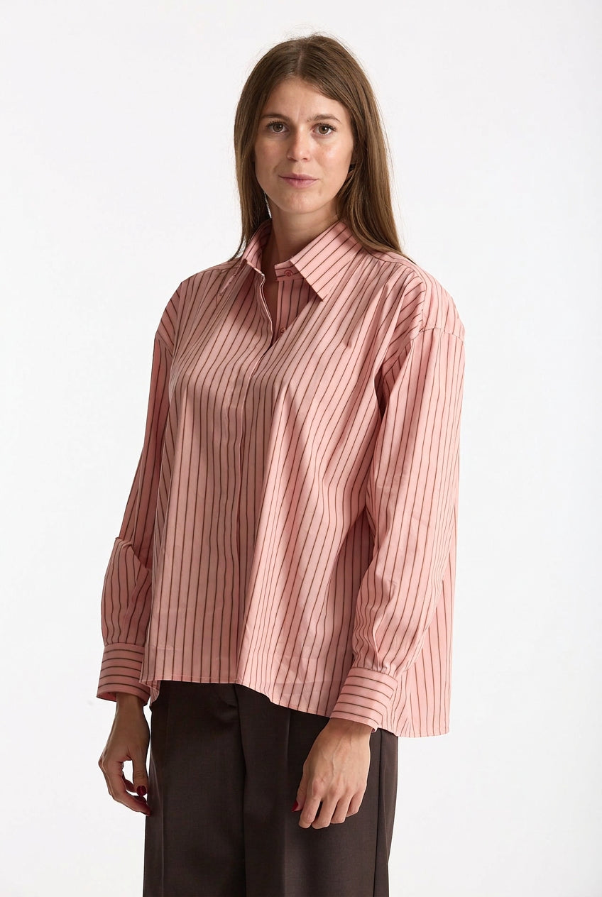 Camicia oversize rosa women Marsēm - 1