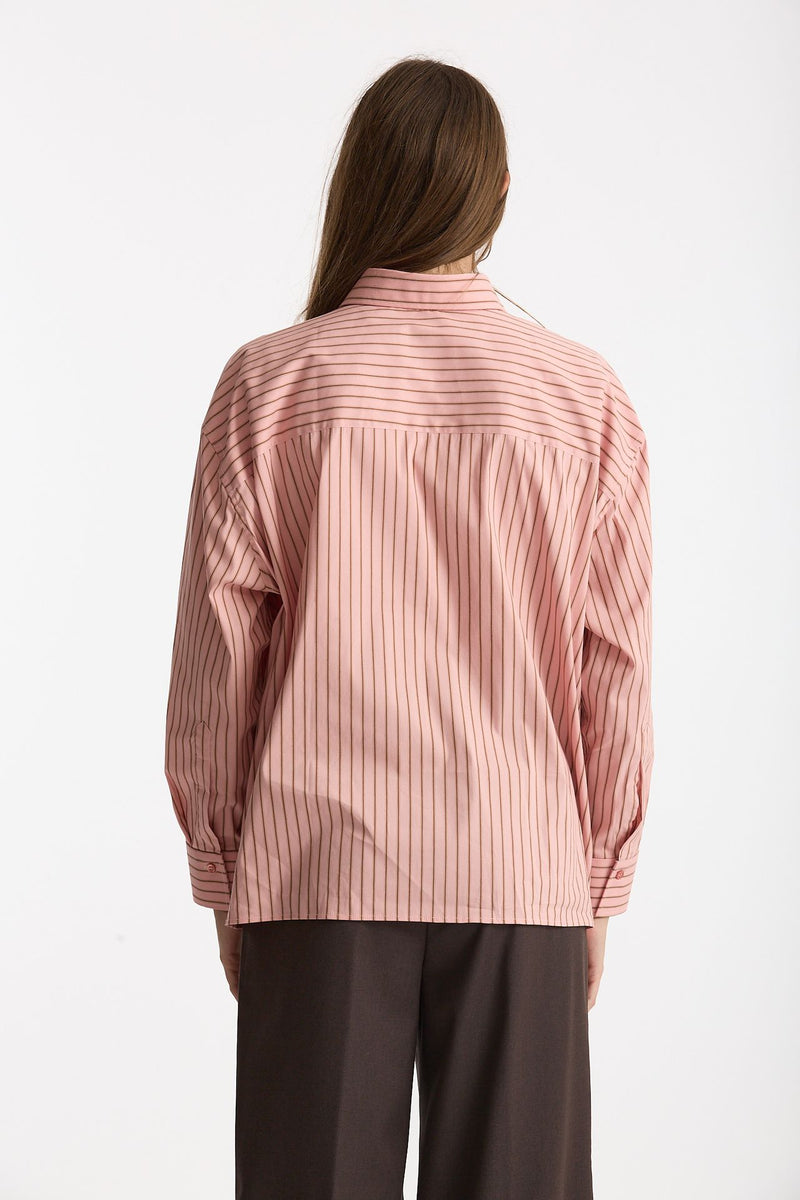 Camicia oversize rosa women Marsēm - 2