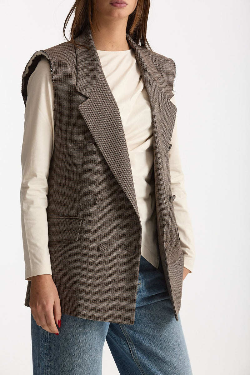 Gilet in principe di Galles women Marsēm - 1