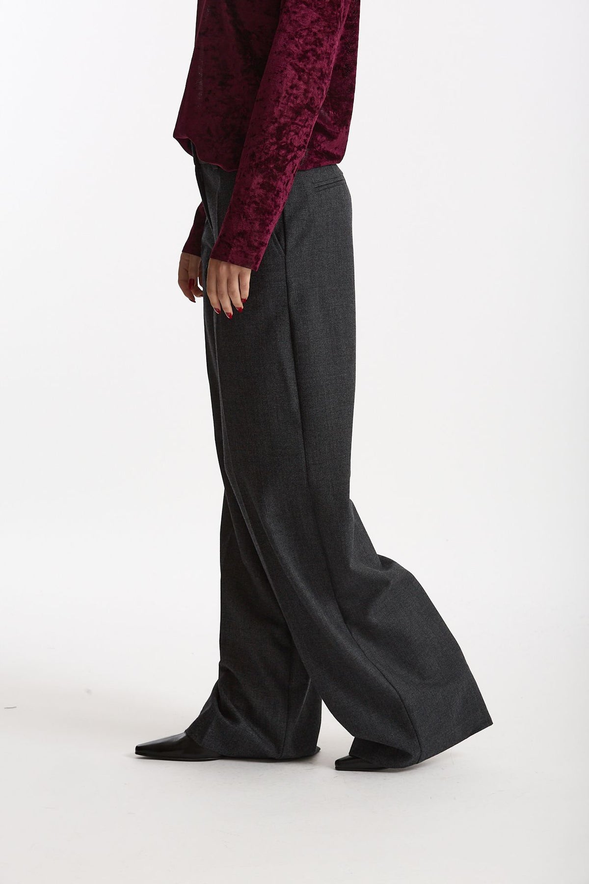 Pantalone ampio grigio women Marsēm - 3
