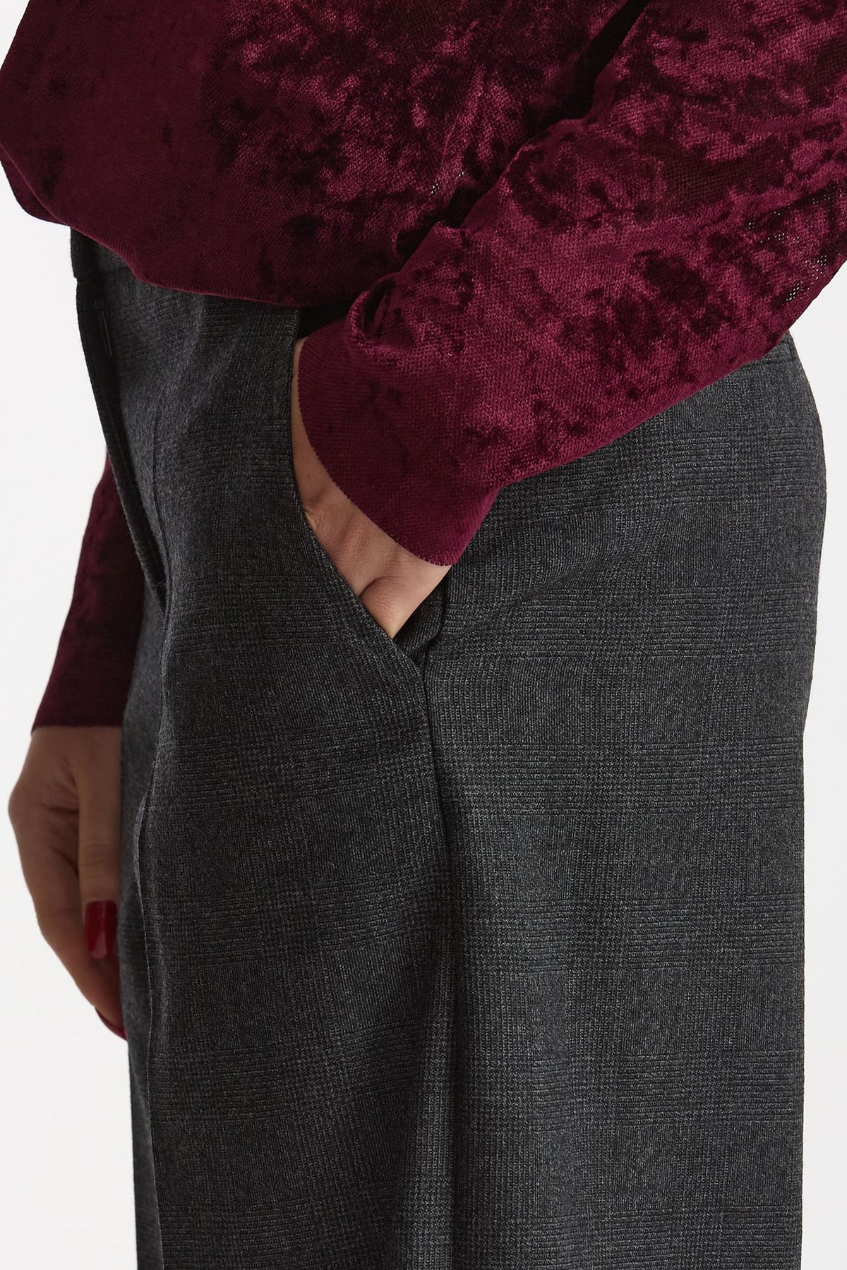 Pantalone ampio grigio women Marsēm - 5