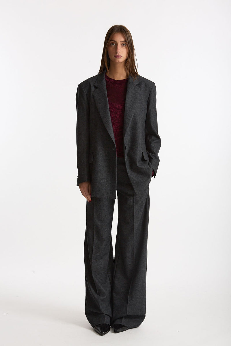 Giacca monopetto grigio women Marsēm - 2