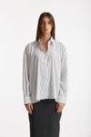 Camicia oversize bianco e nero women Marsēm - 2