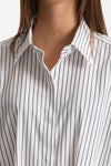 Camicia oversize bianco e nero women Marsēm - 5