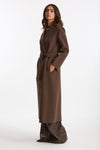Cappotto POLDO lungo a vestaglia marrone women Max mara s - 1