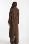Cappotto POLDO lungo a vestaglia marrone women Max mara s - 4