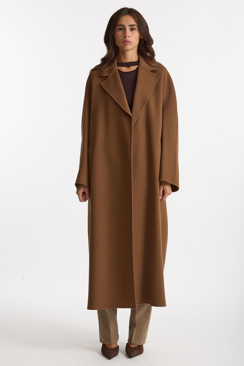 Cappotto PENELOPE lungo a vestaglia in lana cammello women Max mara s - 3