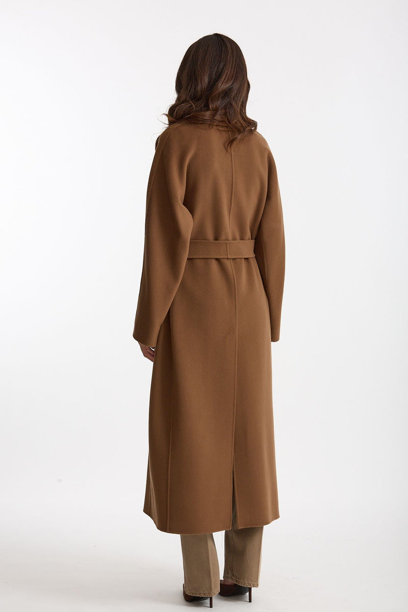 Cappotto PENELOPE lungo a vestaglia in lana cammello women Max mara s - 6