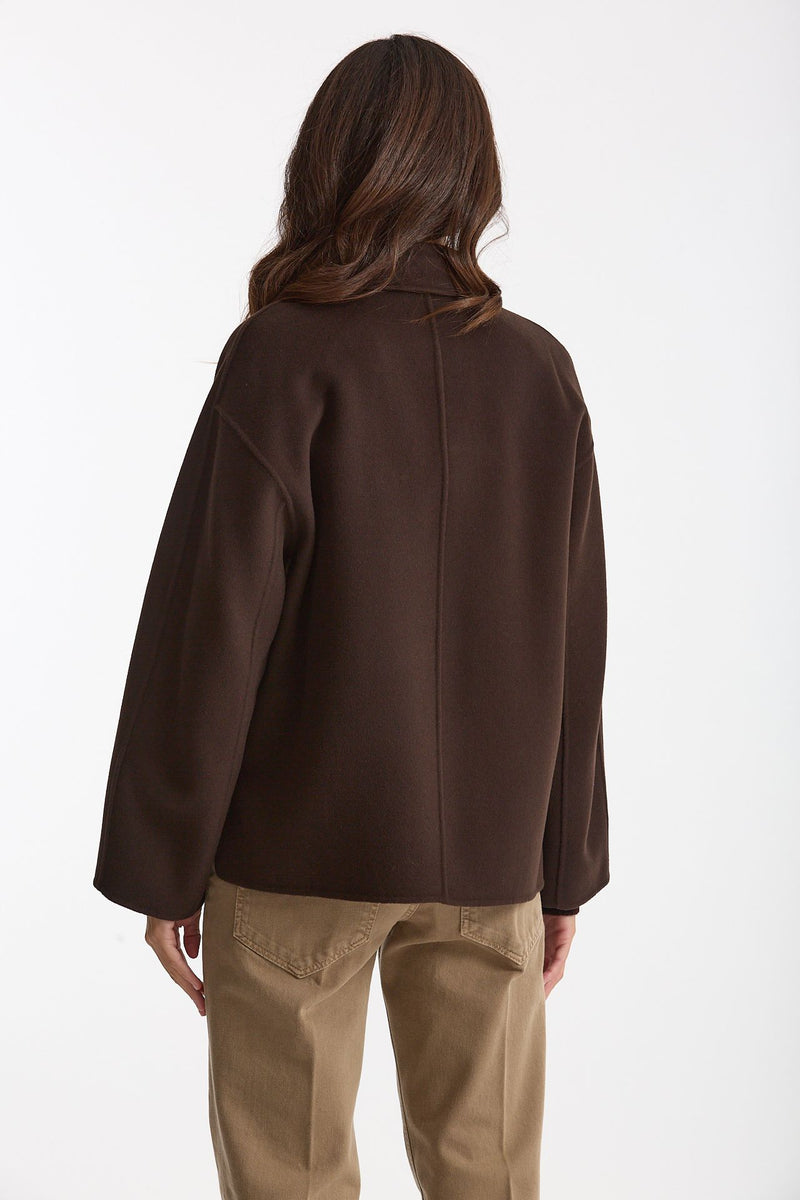 Giacca CLOE in drap di pura lana testa moro women Max mara s - 4