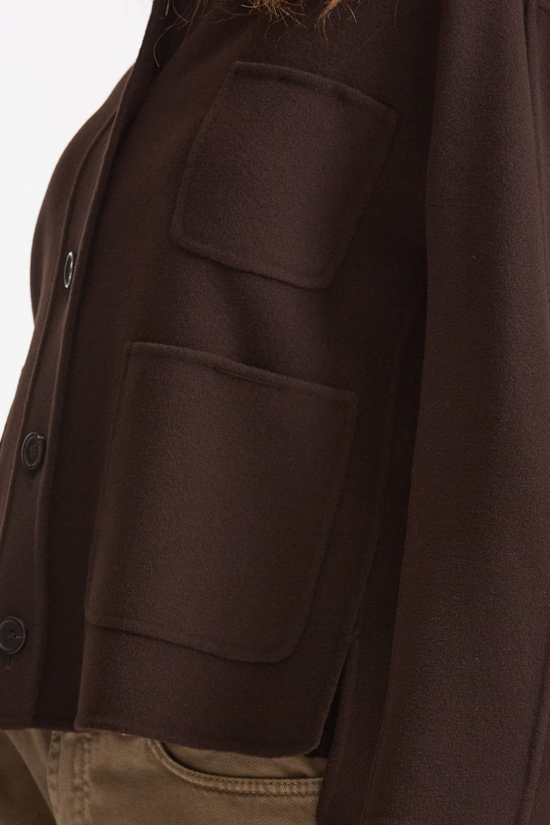 Giacca CLOE in drap di pura lana testa moro women Max mara s - 6