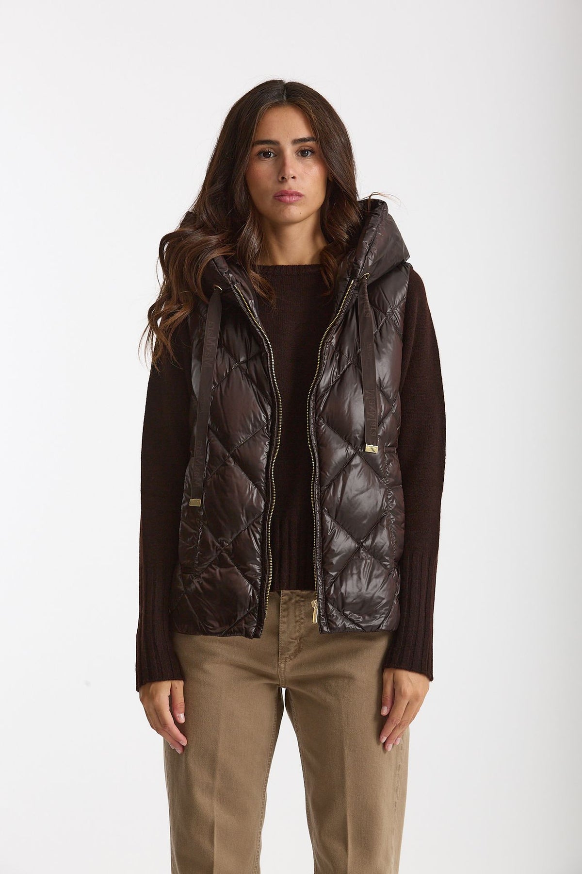 Gilet imbottito TROPICO marrone women Max mara s - 1