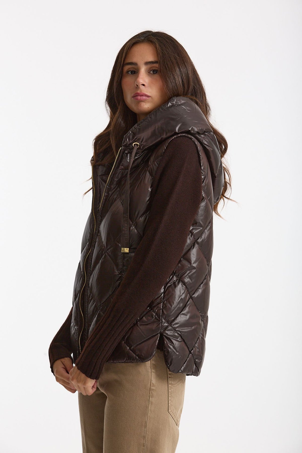Gilet imbottito TROPICO marrone women Max mara s - 2