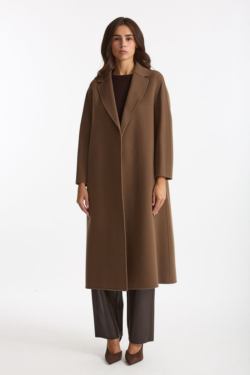 Cappotto ESTURIA midi a vestaglia fango women Max mara s - 3