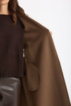 Cappotto ESTURIA midi a vestaglia fango women Max mara s - 8