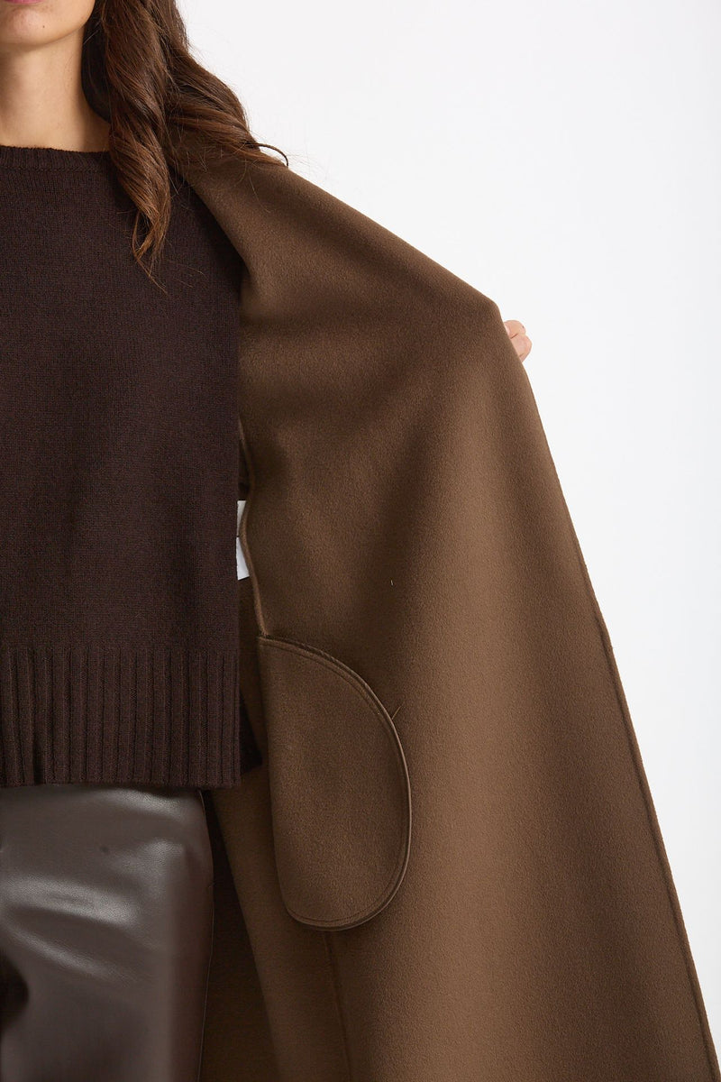 Cappotto ESTURIA midi a vestaglia fango women Max mara s - 8