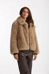 Eco pelliccia MALCE beige women Max mara s - 4