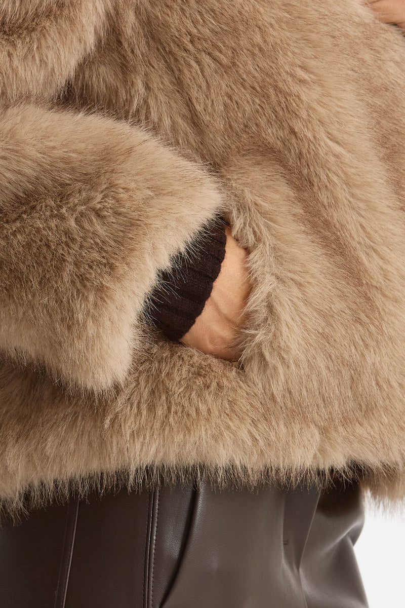 Eco pelliccia MALCE beige women Max mara s - 7