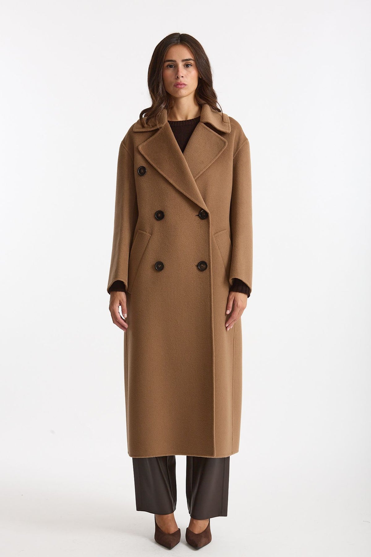 Cappotto DALILA lungo in lana e cachemire cammello women Max mara s - 1