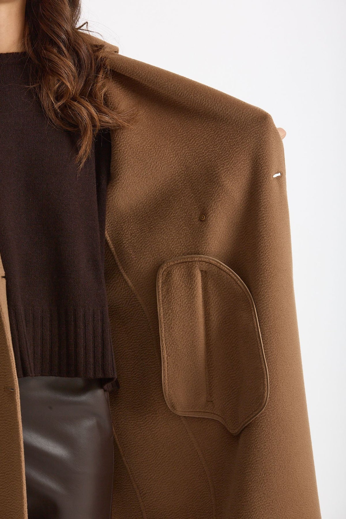 Cappotto DALILA lungo in lana e cachemire cammello women Max mara s - 7