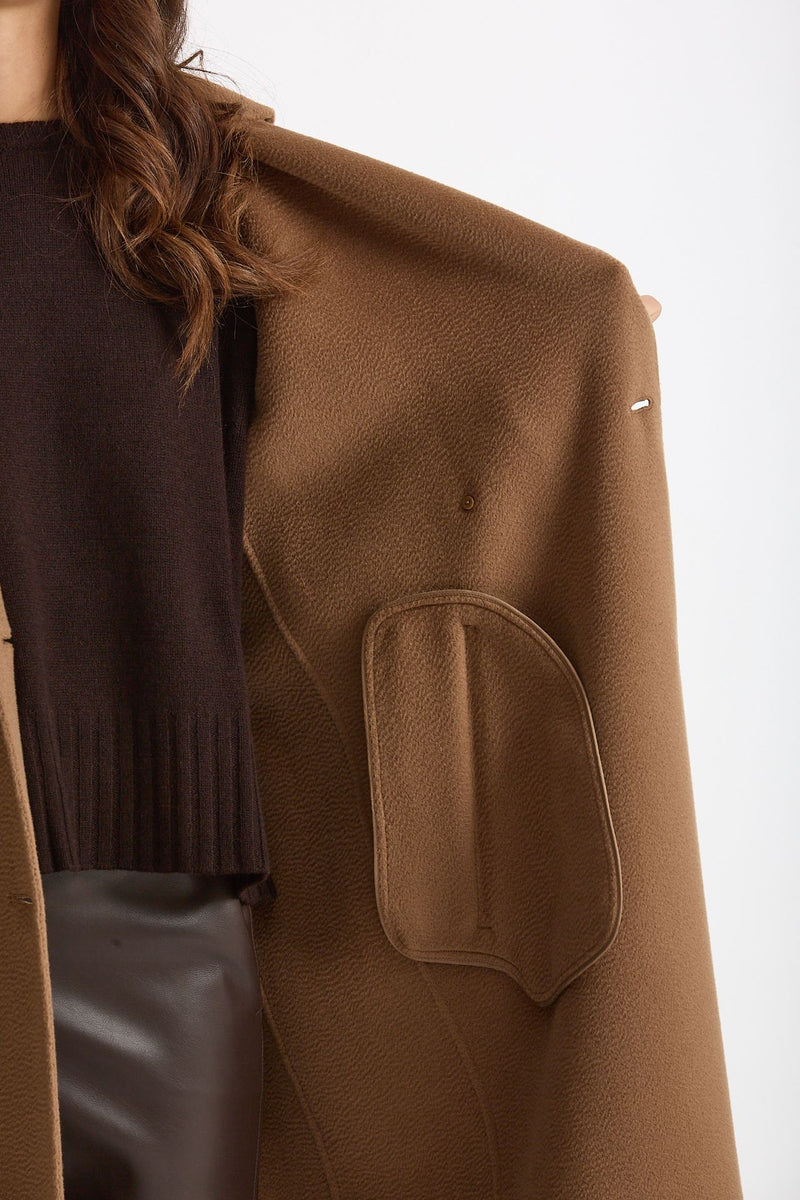 Cappotto DALILA lungo in lana e cachemire cammello women Max mara s - 7