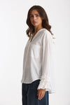 Camicia ASTRO in mussola di cotone bianco women Max mara s - 2