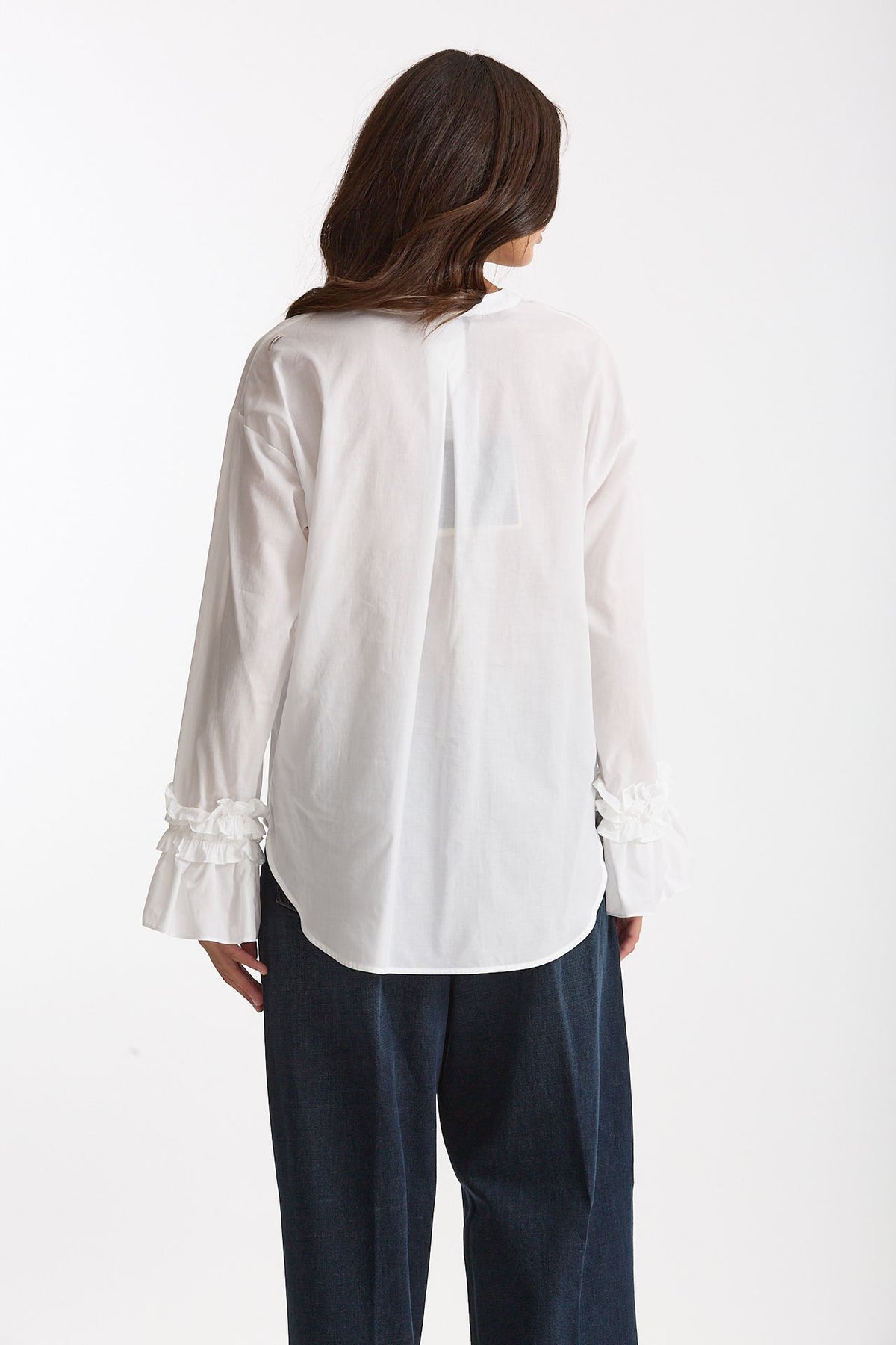 Camicia ASTRO in mussola di cotone bianco women Max mara s - 3