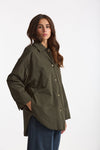 Giubbino CARLOTTA reversibile verde kaki women Max mara s - 1