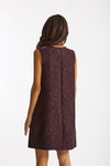 Abito jacquard VICOLO in misto cotone bordeaux women Max mara s - 3