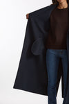 Cappotto POLDO lungo a vestaglia blu women Max mara s - 7