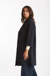 Cappotto midi ARONA in drap di lana blu women Max mara s - 3