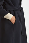 Cappotto midi ARONA in drap di lana blu women Max mara s - 5