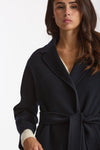 Cappotto midi ARONA in drap di lana blu women Max mara s - 6
