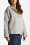 Caban corto DINA in drap di lana grigio perla women Max mara s - 1