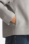 Caban corto DINA in drap di lana grigio perla women Max mara s - 5