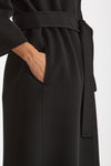 Cappotto midi ARONA in drap di lana nero women Max mara s - 5