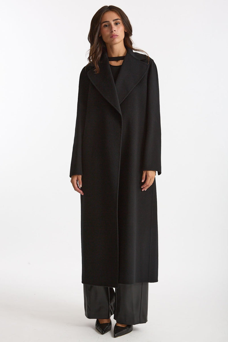 Cappotto lungo a vestaglia PAOLA nero women Max mara s - 1