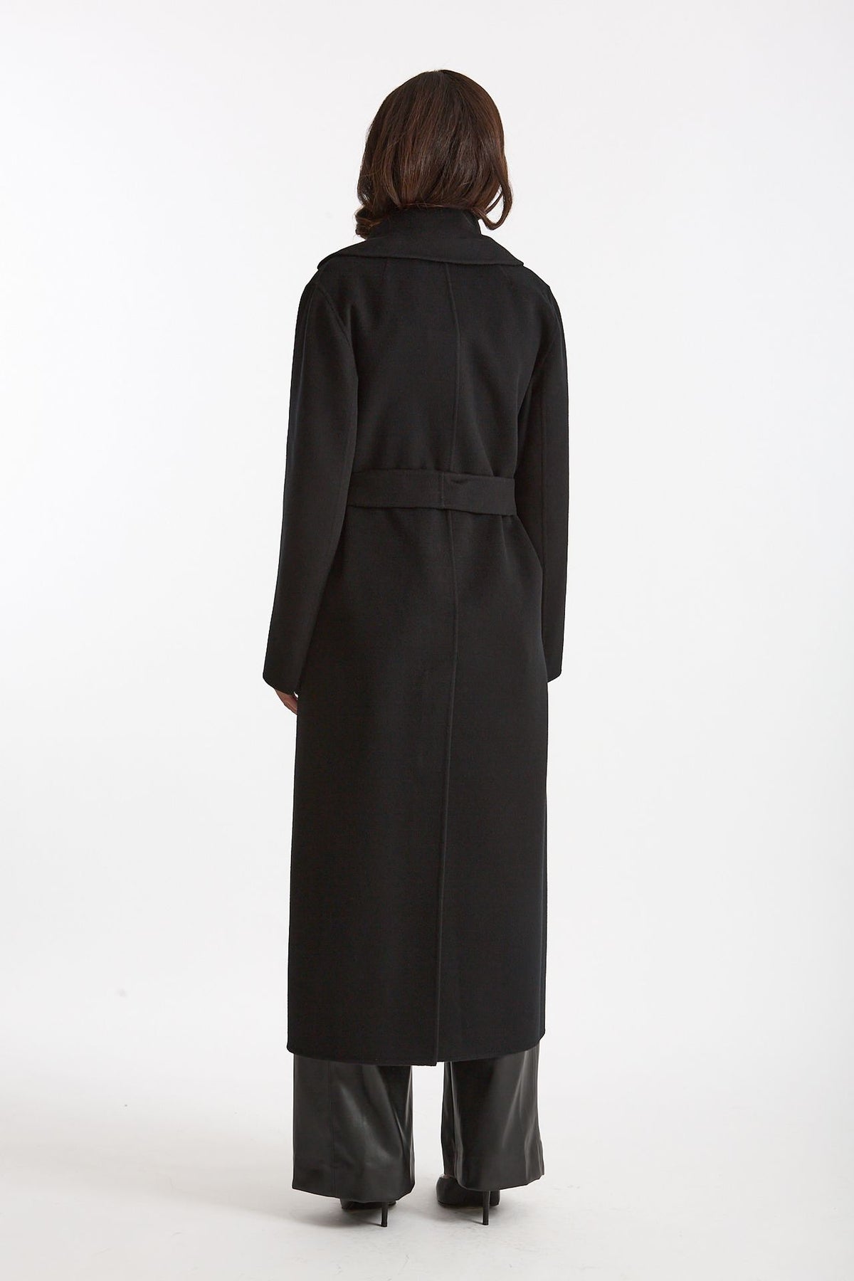 Cappotto lungo a vestaglia PAOLA nero women Max mara s - 3