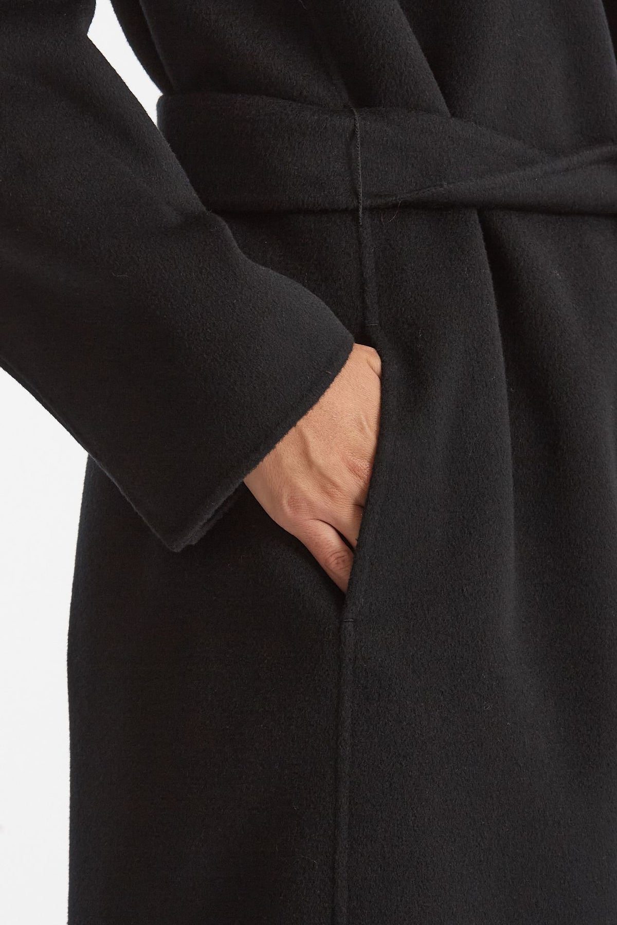 Cappotto lungo a vestaglia PAOLA nero women Max mara s - 5
