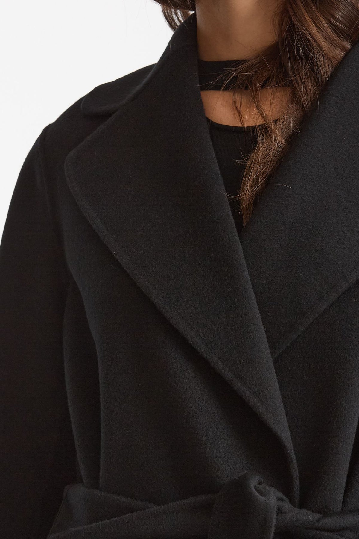 Cappotto lungo a vestaglia PAOLA nero women Max mara s - 6