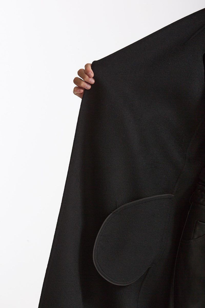 Cappotto lungo a vestaglia PAOLA nero women Max mara s - 7