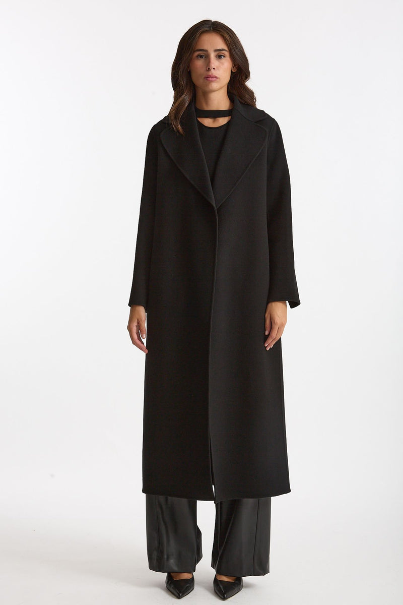 Cappotto lungo a vestaglia POLDO nero women Max mara s - 2