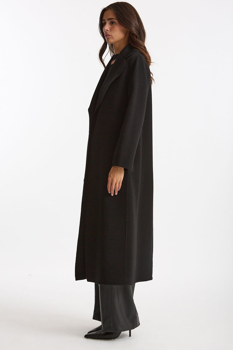 Cappotto lungo a vestaglia POLDO nero women Max mara s - 3