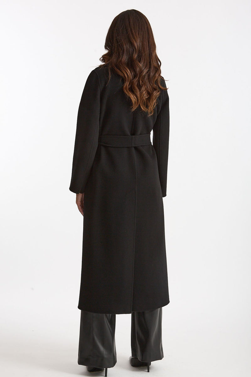 Cappotto lungo a vestaglia POLDO nero women Max mara s - 4