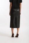 Gonna midi ecopelle CRISMA nero women Max mara s - 2