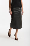 Gonna midi ecopelle CRISMA nero women Max mara s - 3