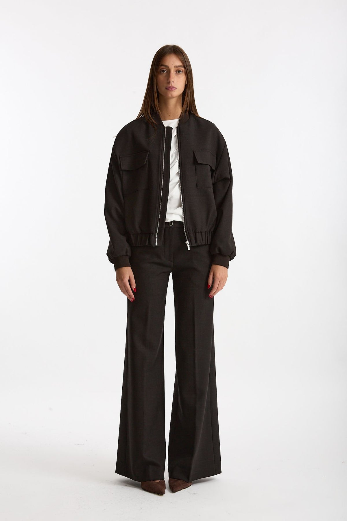 Jeans palazzo NADIA lavaggio scuro women Nine in the morning - 7